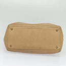 CHANEL Tote Bag Caviar Skin Beige Gold CC Auth bs24765-5