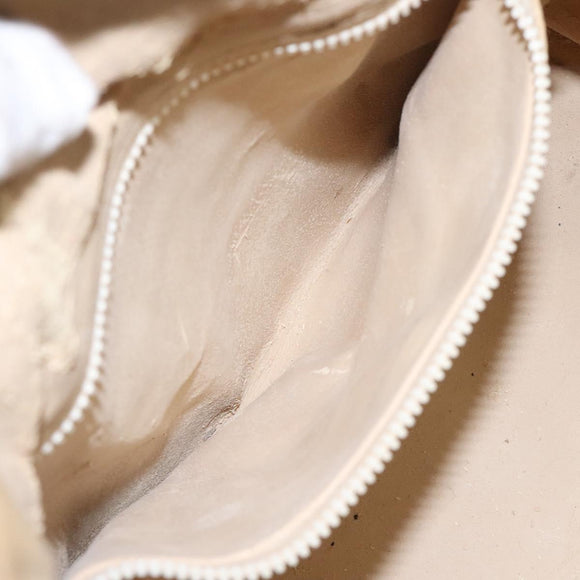 FENDI Zucca Canvas Hand Bag Brown Black Auth bs24769