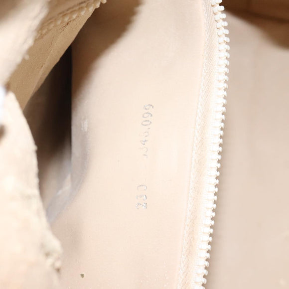 FENDI Zucca Canvas Hand Bag Brown Black Auth bs24769