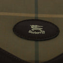 Burberrys Nova Check Shoulder Bag Canvas Beige Gold Auth bs24776-17