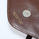 Burberrys Nova Check Shoulder Bag Canvas Beige Gold Auth bs24776-11