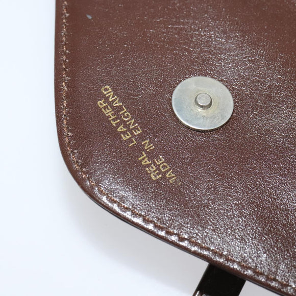 Burberrys Nova Check Shoulder Bag Canvas Beige Gold Auth bs24776
