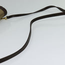 Burberrys Nova Check Shoulder Bag Canvas Beige Gold Auth bs24776-7
