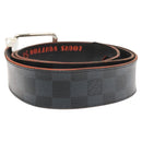 LOUIS VUITTON Damier Cobalt Ceinture Belt M0156 LV Auth bs24797-3