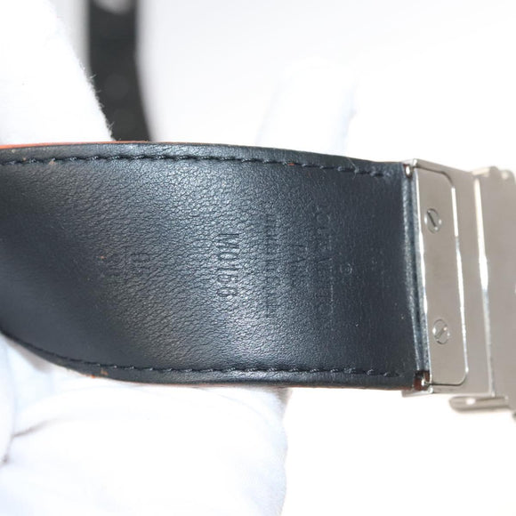 LOUIS VUITTON Damier Cobalt Ceinture Belt M0156 LV Auth bs24797