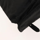 ETRO Backpack Nylon Silver Black Auth bs24801-16