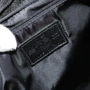 ETRO Backpack Nylon Silver Black Auth bs24801-20