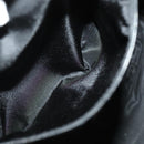 ETRO Backpack Nylon Silver Black Auth bs24801-23