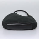 GUCCI Hand Bag Nylon 2way Green Silver 001 1577 Auth bs24806-6