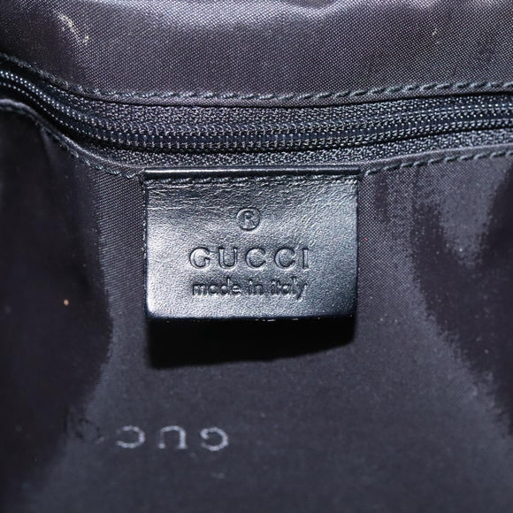 GUCCI Hand Bag Nylon 2way Green Silver 001 1577 Auth bs24806