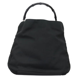 GUCCI Hand Bag Nylon 2way Green Silver 001 1577 Auth bs24806 - 0