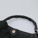 GUCCI Hand Bag Nylon 2way Green Silver 001 1577 Auth bs24806-14