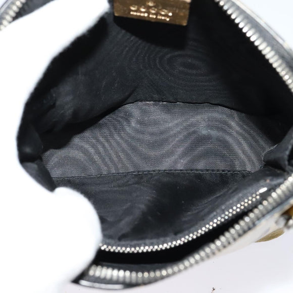 GUCCI SEGA Collaboration Shoulder Bag Leather Gold 511189 Auth bs24808