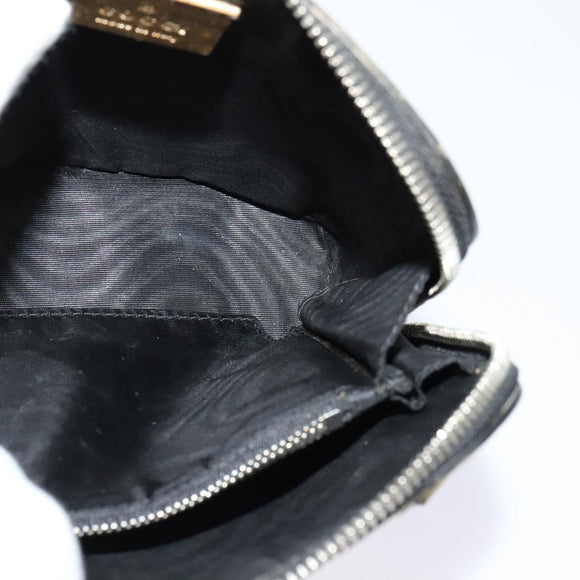 GUCCI SEGA Collaboration Shoulder Bag Leather Gold 511189 Auth bs24808