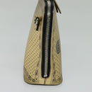 GUCCI SEGA Collaboration Shoulder Bag Leather Gold 511189 Auth bs24808-4