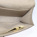 LOUIS VUITTON Pochette Louise GM Shoulder Bag Leather Beige M51632 Auth bs24820-17