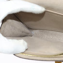 LOUIS VUITTON Pochette Louise GM Shoulder Bag Leather Beige M51632 Auth bs24820-18