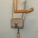 LOUIS VUITTON Pochette Louise GM Shoulder Bag Leather Beige M51632 Auth bs24820-23
