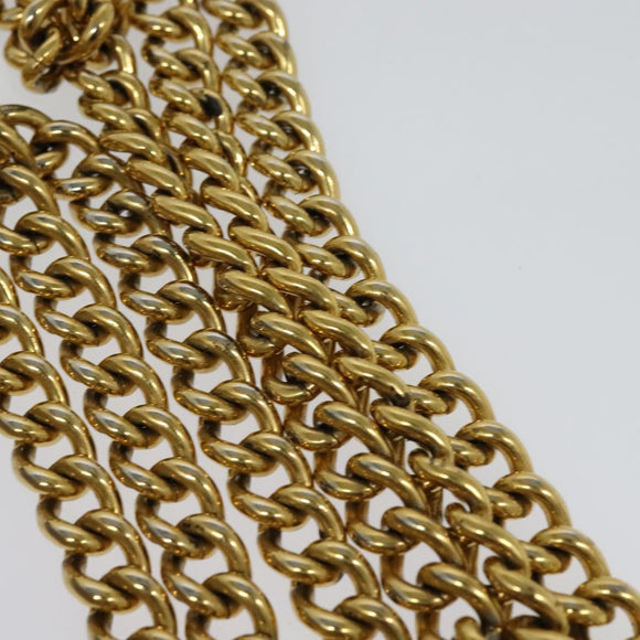 LOUIS VUITTON Pochette Louise GM Shoulder Bag Leather Beige M51632 Auth bs24820