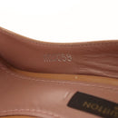 LOUIS VUITTON Pumps Enamel 34 Beige LV Auth bs24821-15