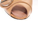 LOUIS VUITTON Pumps Enamel 34 Beige LV Auth bs24821-17