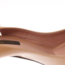 LOUIS VUITTON Pumps Enamel 34 Beige LV Auth bs24821-30