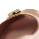 LOUIS VUITTON Pumps Enamel 34 Beige LV Auth bs24821-32