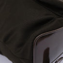 GUCCI Bamboo Backpack Nylon Brown Silver 003 1998 0030 Auth bs24832-16