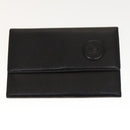 VERSACE Wallet Leather 2 Set Black Brown Auth bs24841-10