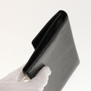 VERSACE Wallet Leather 2Set Black Brown Auth bs24841-12