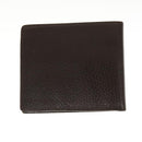 VERSACE Wallet Leather 2 Set Black Brown Auth bs24841-3