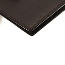 VERSACE Wallet Leather 2 Set Black Brown Auth bs24841-7