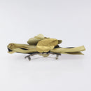 CHANEL Valletta Nylon Gold CC Auth bs24847-3