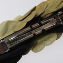 CHANEL Valletta Nylon Gold CC Auth bs24847-8