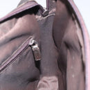 GUCCI GG Canvas Shoulder Bag Brown Silver 001 3294 Auth bs24855-20