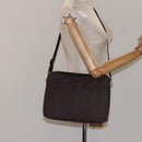 GUCCI GG Canvas Shoulder Bag Brown Silver 001 3294 Auth bs24855-26