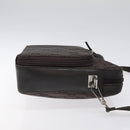 GUCCI GG Canvas Shoulder Bag Brown Silver 001 3294 Auth bs24855-3