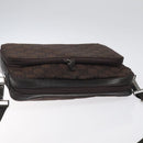 GUCCI GG Canvas Shoulder Bag Brown Silver 001 3294 Auth bs24855-6