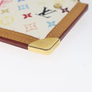 LOUIS VUITTON Monogram Multicolor Pochette Cles Purse White M92655 Auth bs24864-10