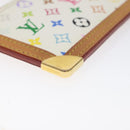 LOUIS VUITTON Monogram Multicolor Pochette Cles Purse White M92655 Auth bs24864-11