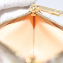 LOUIS VUITTON Monogram Multicolor Pochette Cles Purse White M92655 Auth bs24864-16