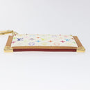 LOUIS VUITTON Monogram Multicolor Pochette Cles Purse White M92655 Auth bs24864-7