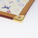 LOUIS VUITTON Monogram Multicolor Pochette Cles Purse White M92655 Auth bs24864-9