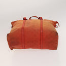 GUCCI GG Canvas Guccissima Shoulder Bag Nylon 2Set Orange Beige Auth bs24901-7