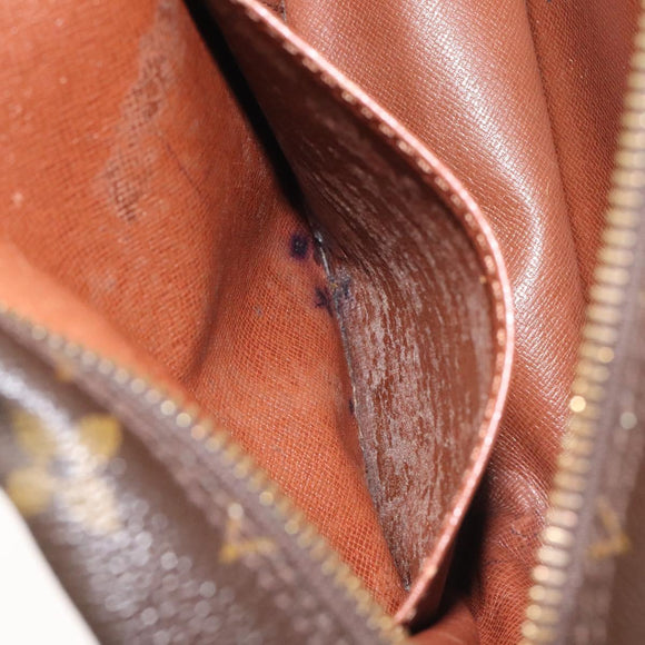 LOUIS VUITTON Monogram Compiegne 28 Clutch Bag M51845 LV Auth bs24907