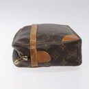 LOUIS VUITTON Monogram Compiegne 28 Clutch Bag M51845 LV Auth bs24907-4