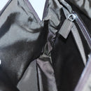 PRADA Hand Bag Nylon Khaki Silver Auth bs24908-22