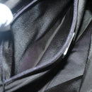 PRADA Hand Bag Nylon Khaki Silver Auth bs24908-23