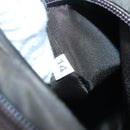 PRADA Hand Bag Nylon Khaki Silver Auth bs24908-12