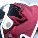 Salvatore Ferragamo Gancini Shoulder Bag Canvas Navy Silver Auth bs24930-10